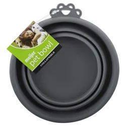 Meijer Collapsible Silicone Pet Bowl