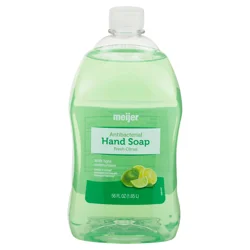 Meijer Liquid Hand Soap, Antibacterial, Fresh Citrus
