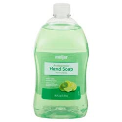 Meijer Liquid Hand Soap, Antibacterial, Fresh Citrus
