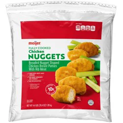 Meijer Chicken Nuggets, 4.4 Lbs (70.4 Oz)