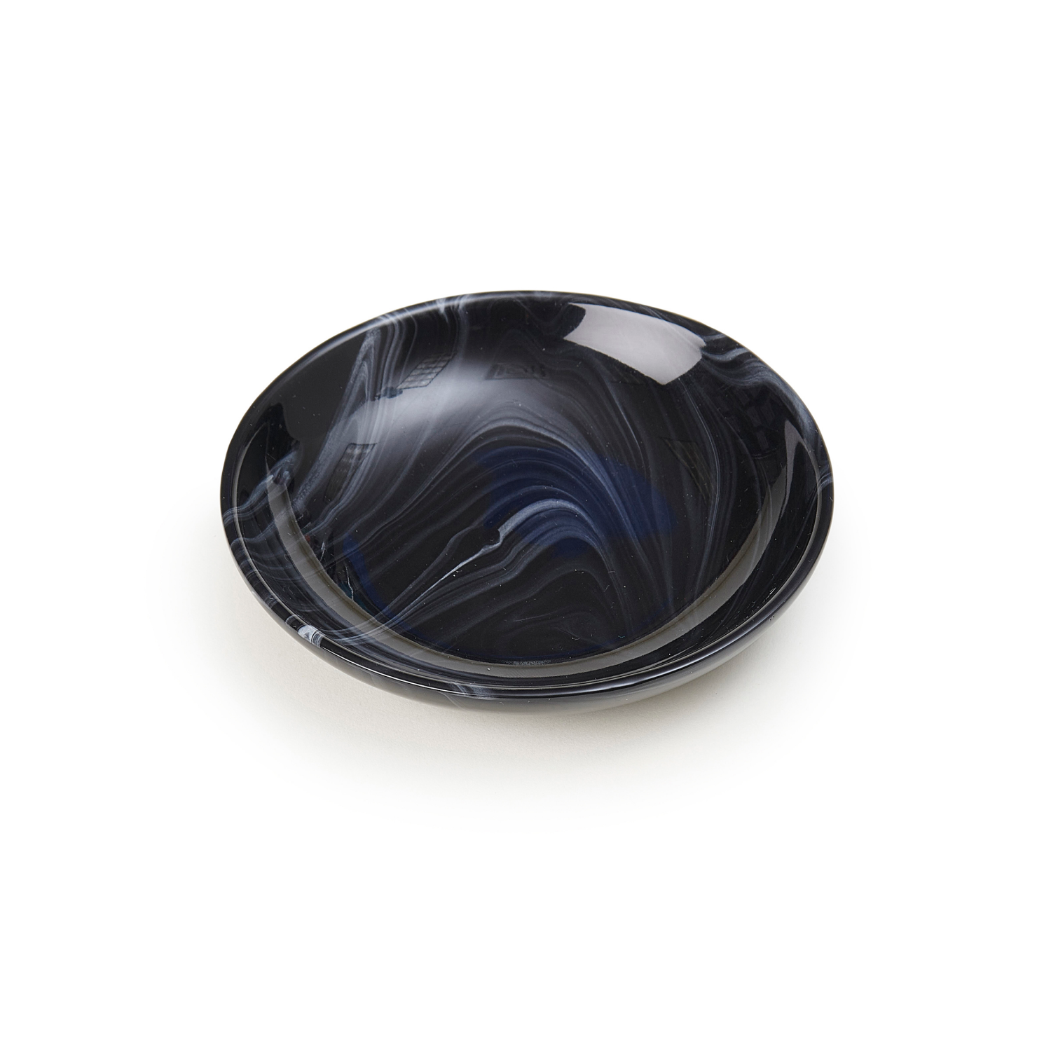 slide 2 of 2, Meijer Fancy Marble Stoneware Saucer, 1 ct