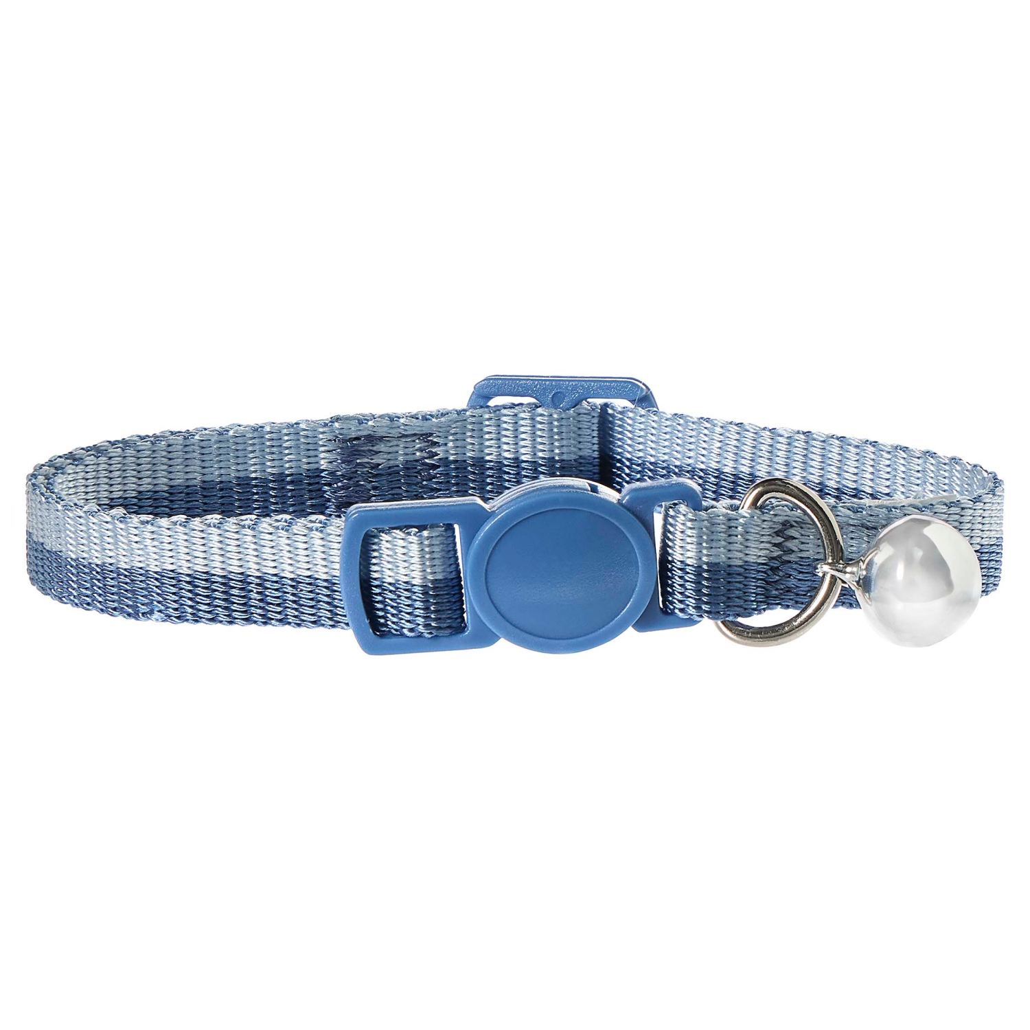 slide 4 of 4, Meijer Cat Two Tone Collar, Blue & Black, 1 ct