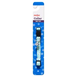 Meijer Cat Collar Blue Floral