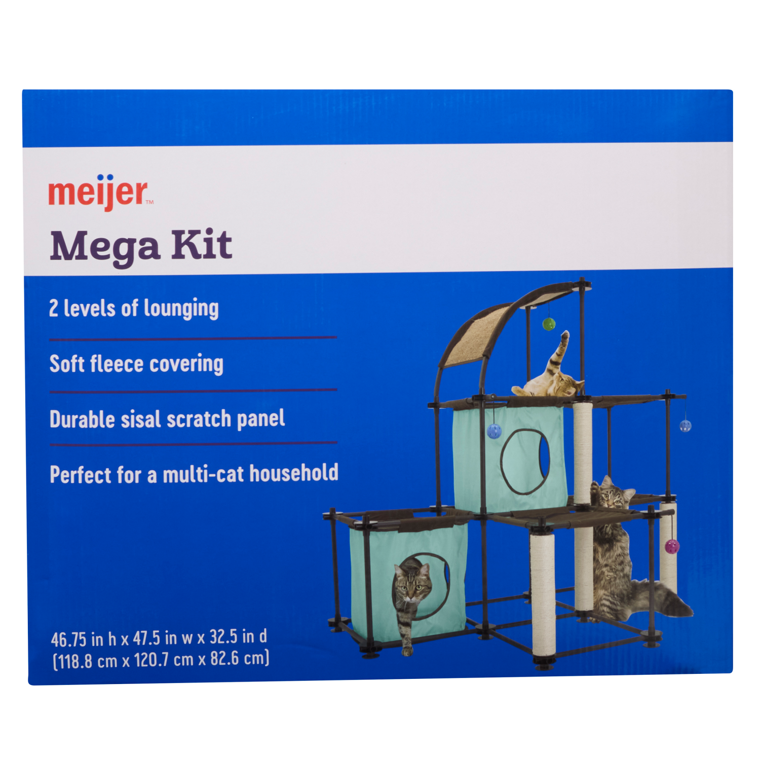 slide 1 of 5, Meijer Mega Cat Kit Cat Furniture, 1 ct, 1 ct
