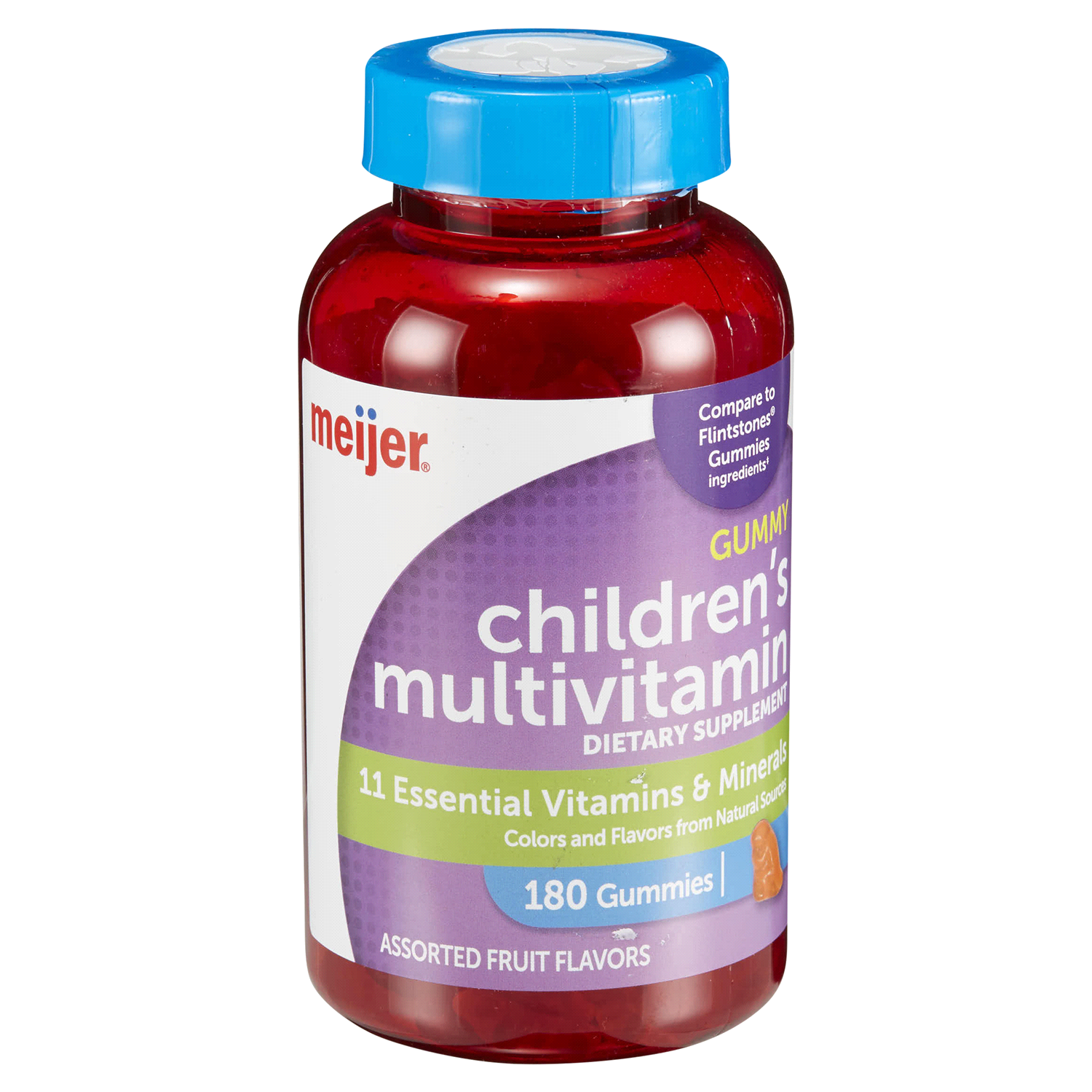 slide 1 of 5, Meijer Children's Multivitamin Gummies, 180 ct, 180 ct