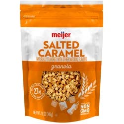 Meijer Salted Caramel Granola