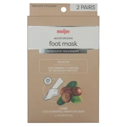 MEIJER FOOT MASK SHEA BUTTER