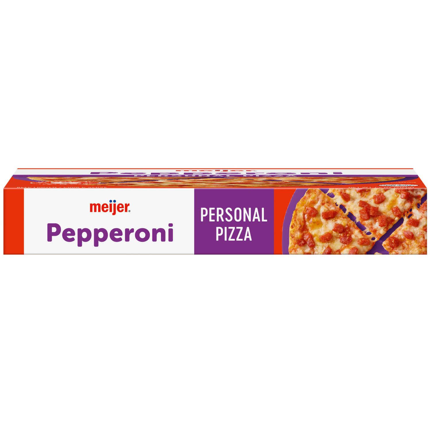 slide 3 of 8, Meijer Pepperoni Personal Size Frozen Pizza, 7.2 oz