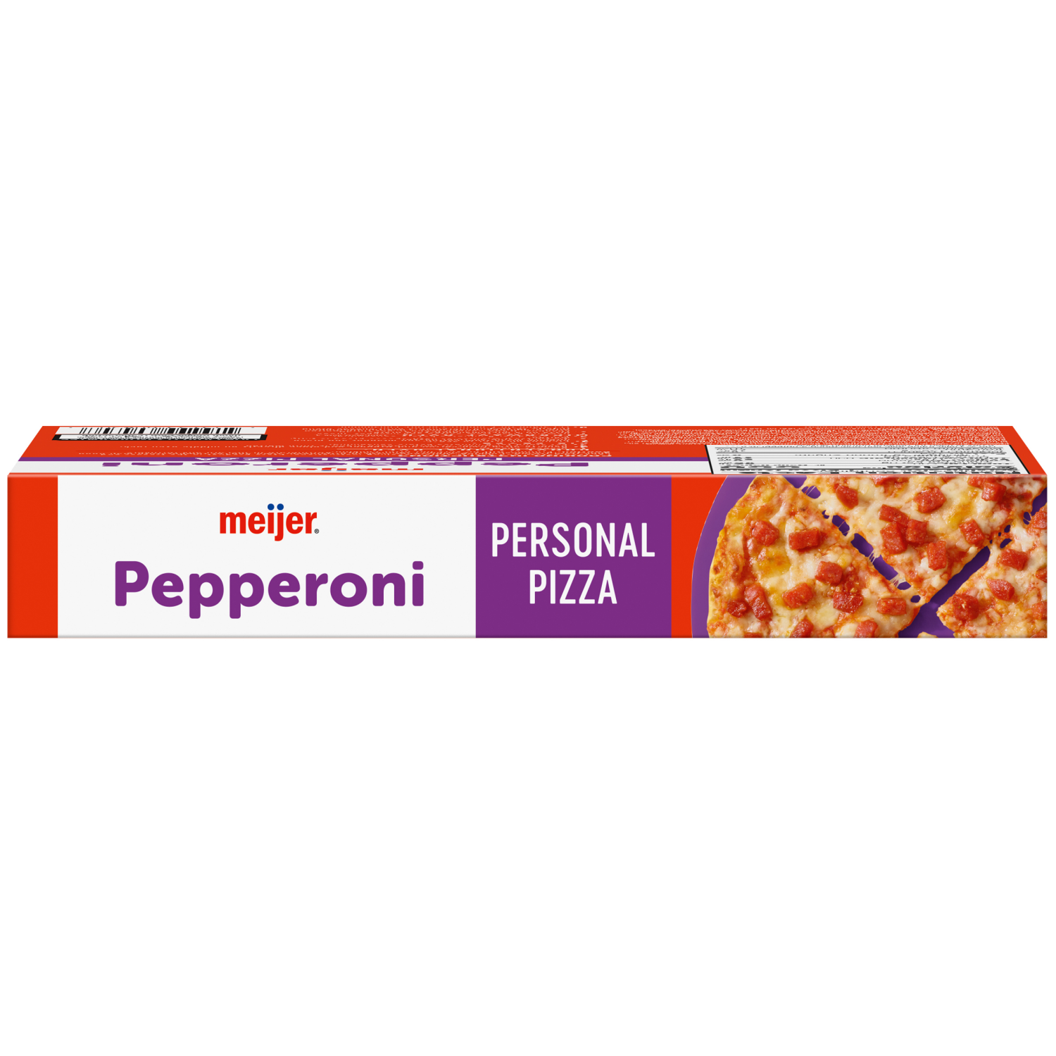 slide 8 of 8, Meijer Pepperoni Personal Size Frozen Pizza, 7.2 oz