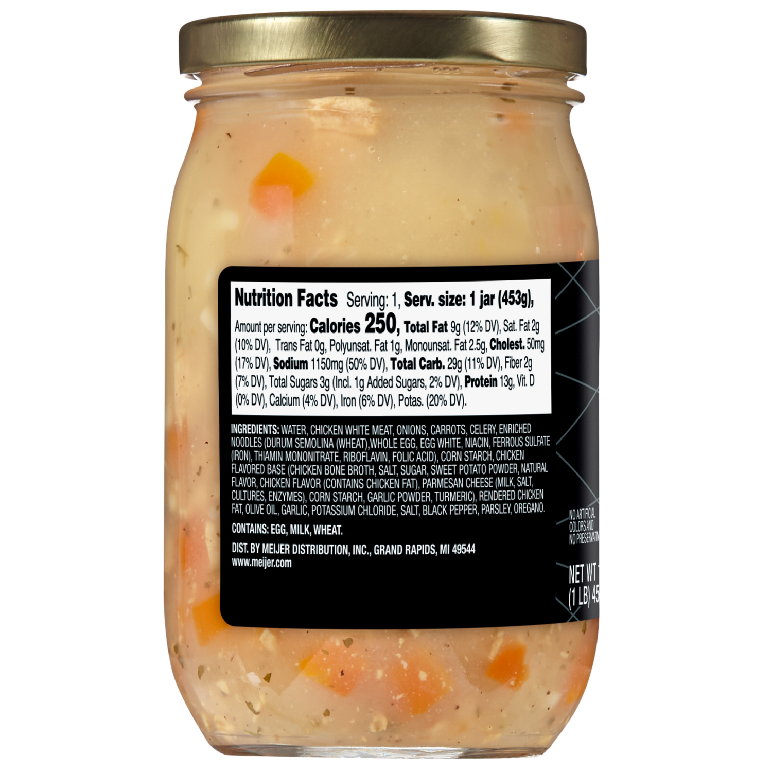 slide 2 of 3, FREDERIKS BY MEIJER Fredericks Chicken Noodle, 16 oz