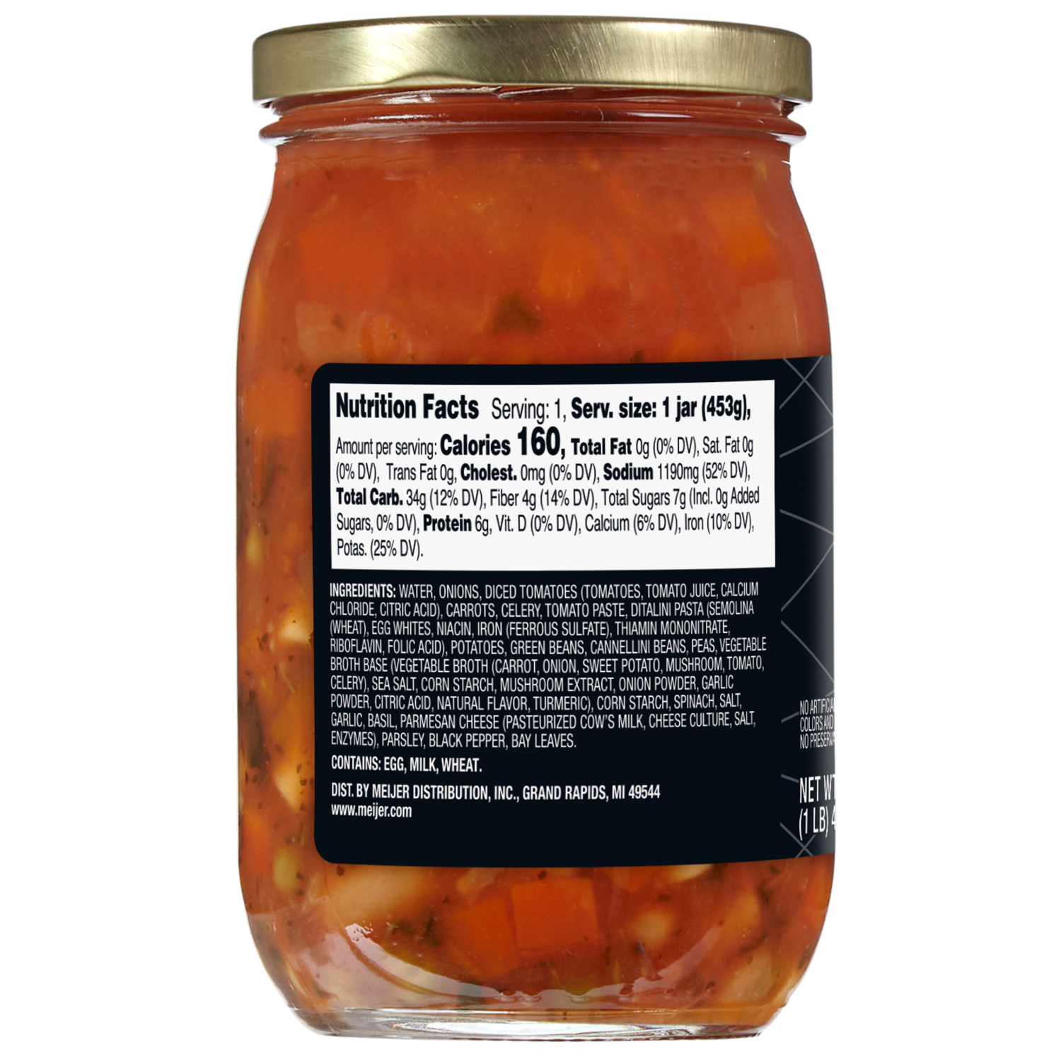 slide 2 of 3, Frederik's By Meijer Fredericks Minestrone, 16 oz