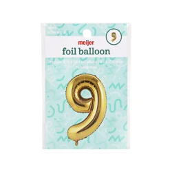Meijer Foil Balloon Number 8, 36 In