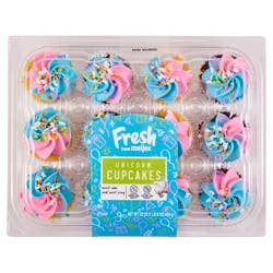 Assorted Unicorn Cupcakes 12ct