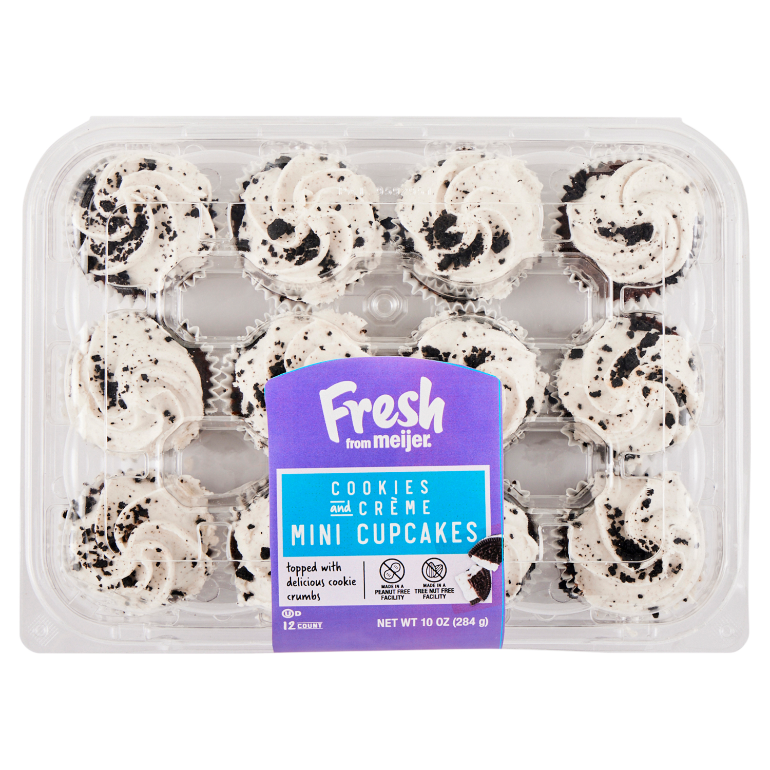 slide 1 of 4, FRESH FROM MEIJER Cupcakes, 10 oz