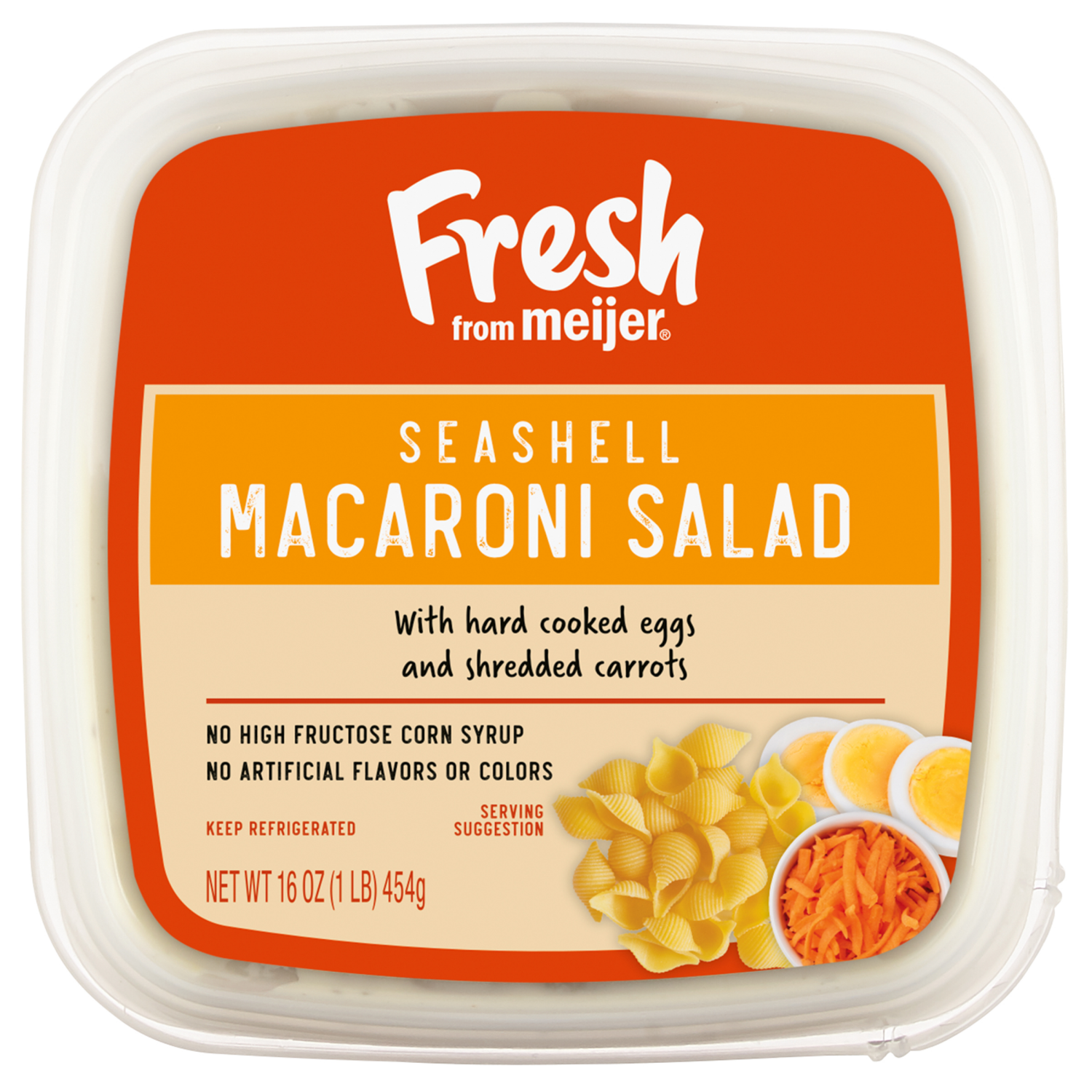 slide 4 of 4, Fresh from Meijer Seashell Macaroni Salad, 16 oz., 16 oz