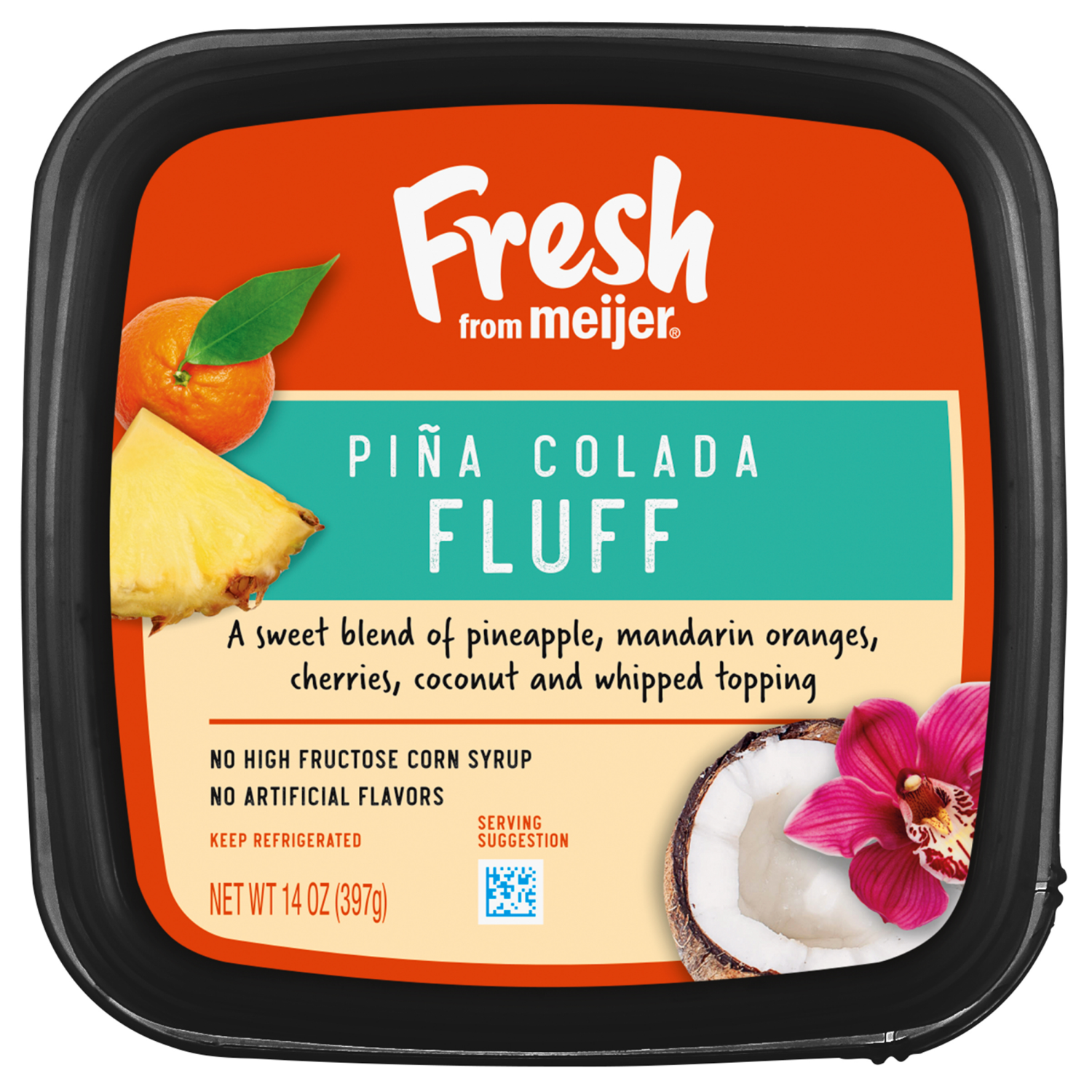 slide 4 of 4, Fresh from Meijer Pina Colada Fluff, 14 oz., 14 oz