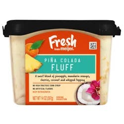 Fresh from Meijer Pina Colada Fluff, 14 oz.