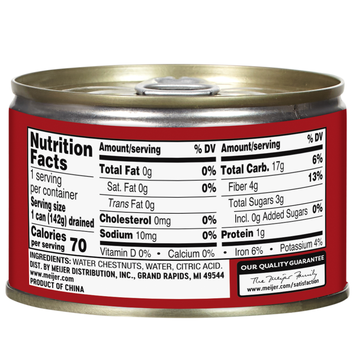 slide 2 of 3, Meijer Whole Water Chestnuts, 8 oz