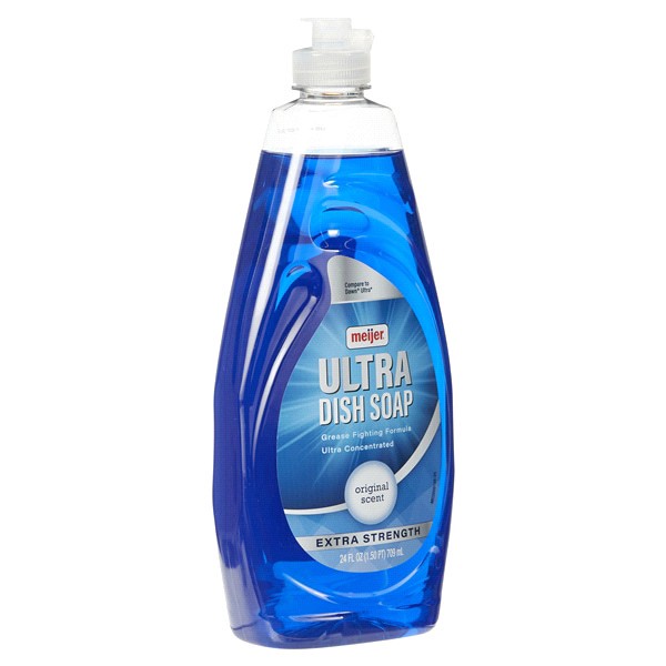 slide 5 of 29, Meijer Ultra Dish Soap Ultra Concentrated, Original Scent, 24 fl oz