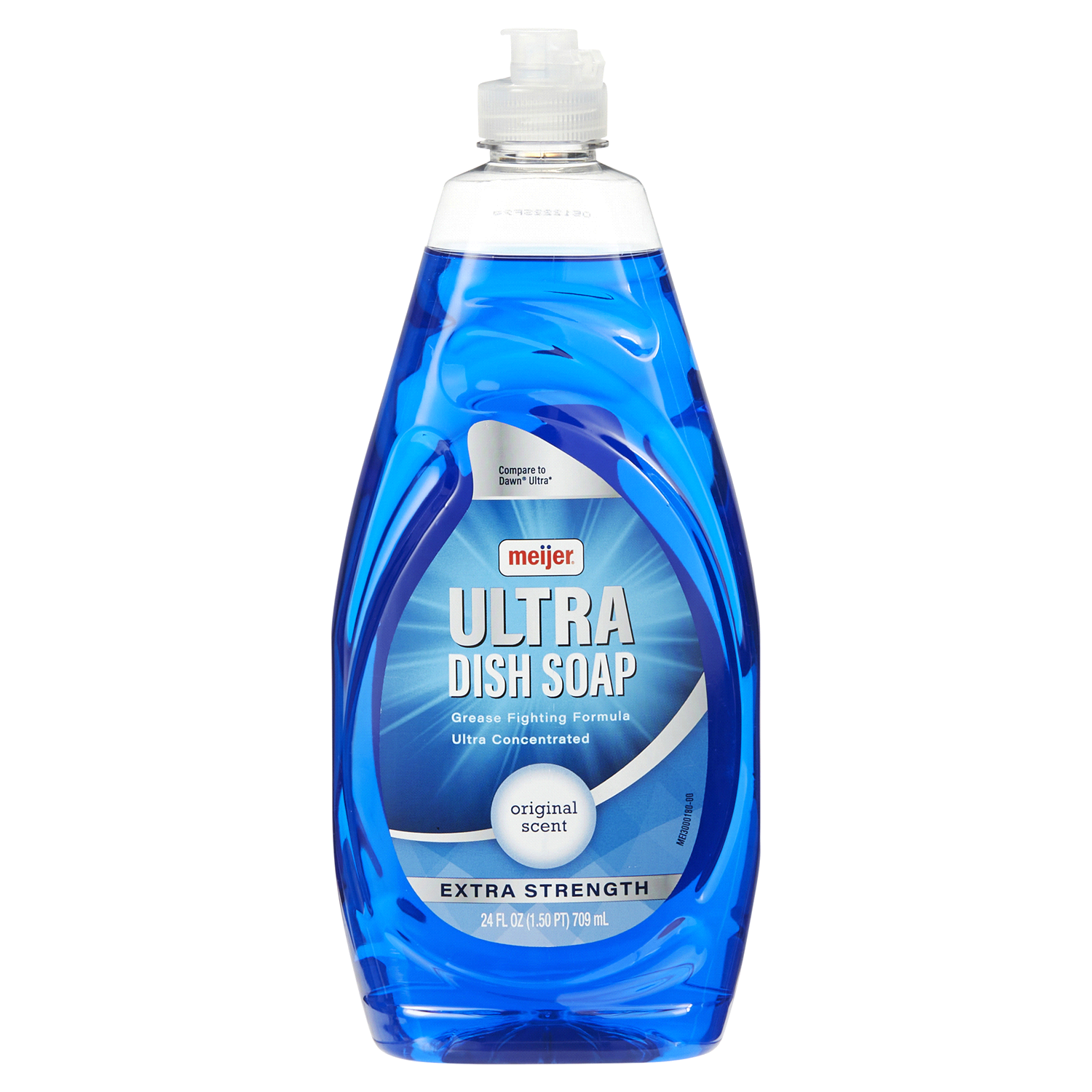 slide 1 of 5, Meijer Ultra Dish Soap Ultra Concentrated, Original Scent, 24 fl oz