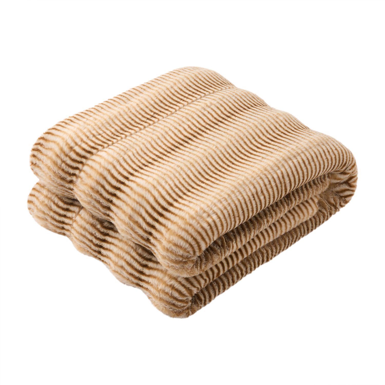 slide 1 of 6, ROOM & RETREAT RR TAN ANIMAL PRINT THROW, 50 x 60