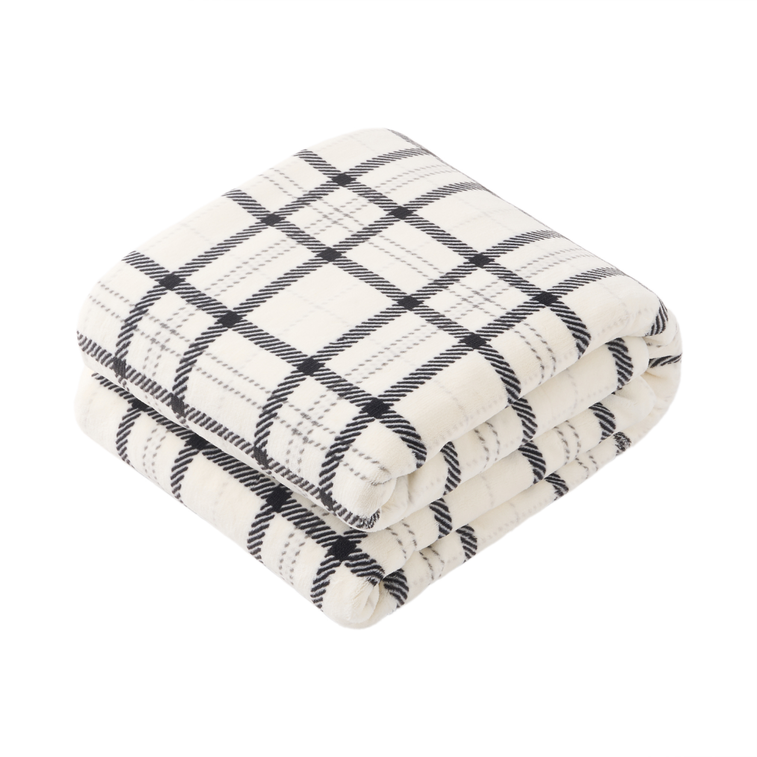 slide 1 of 6, ROOM & RETREAT RR PLAID THROW, 50 x 60