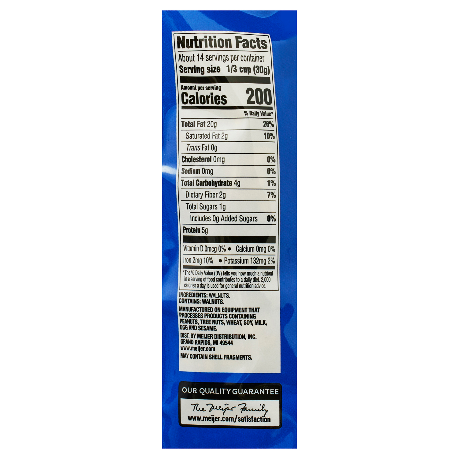 slide 3 of 3, Meijer Walnut Halves & Pieces, 15 oz