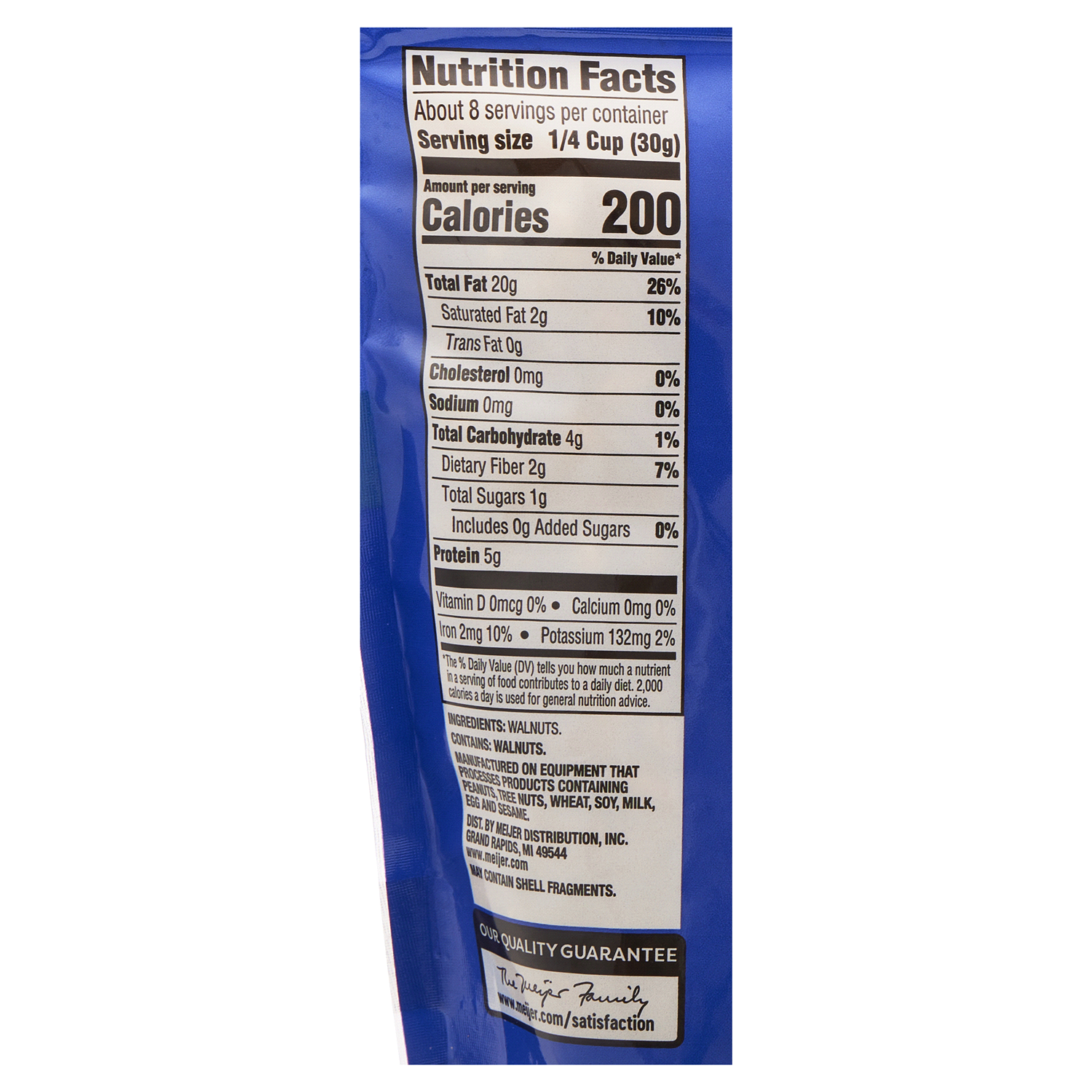 slide 5 of 5, Meijer Chopped Walnuts, 8.5 oz
