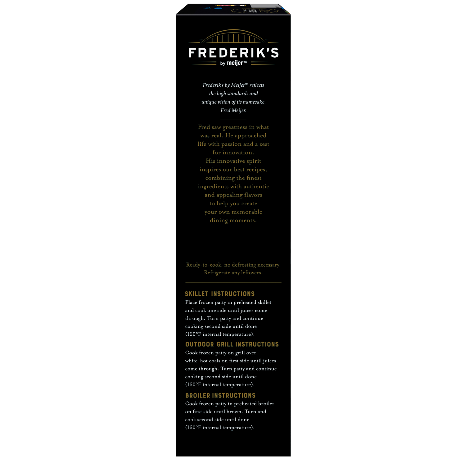 slide 2 of 5, FREDERIKS BY MEIJER Frederik's By Meijer Certified Angus Beef Ground Chuck Burger, 32 oz, 32 oz