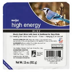 Meijer High Energy Wild Bird Suet