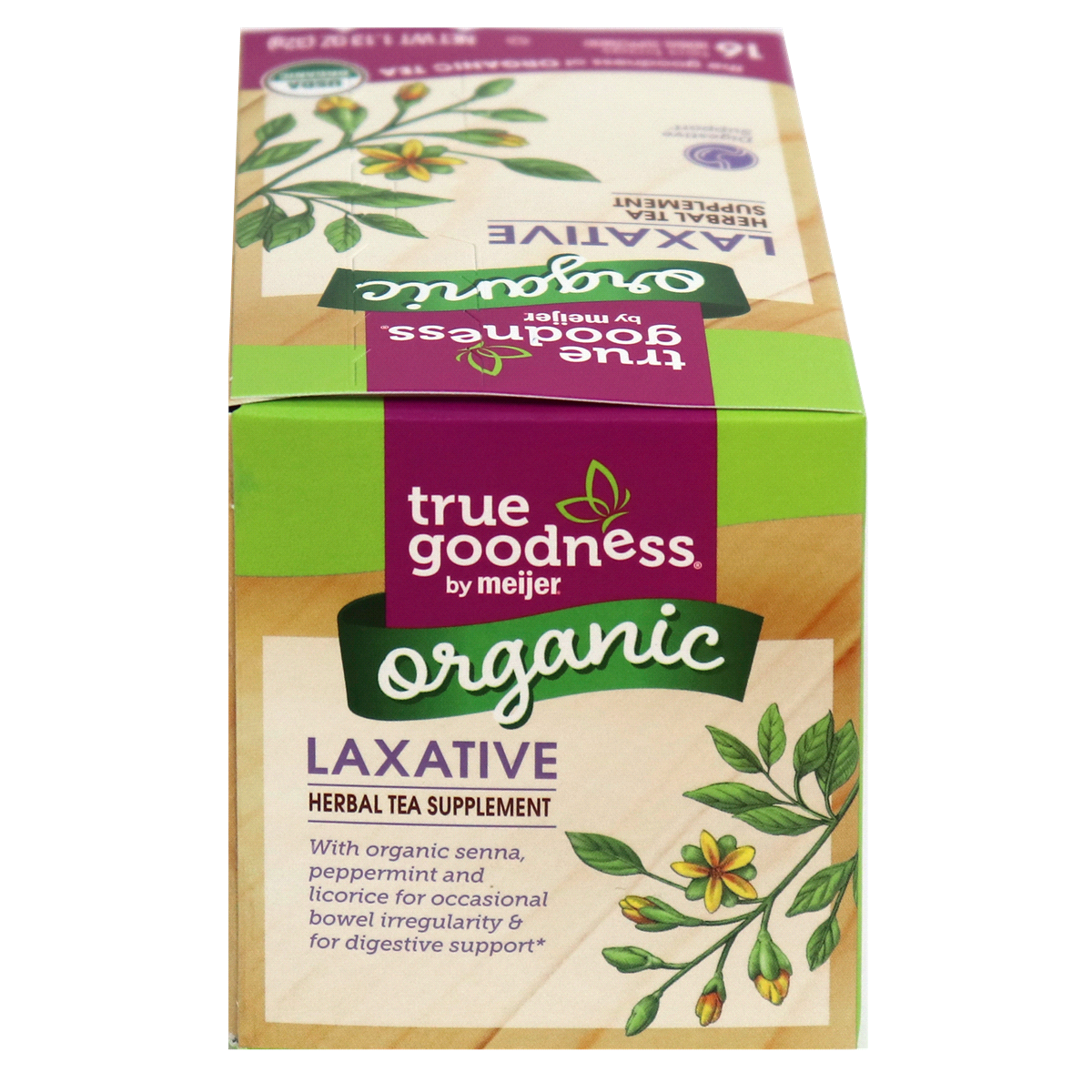 slide 2 of 5, True Goodness Organic Laxative Tea, 1.13 oz