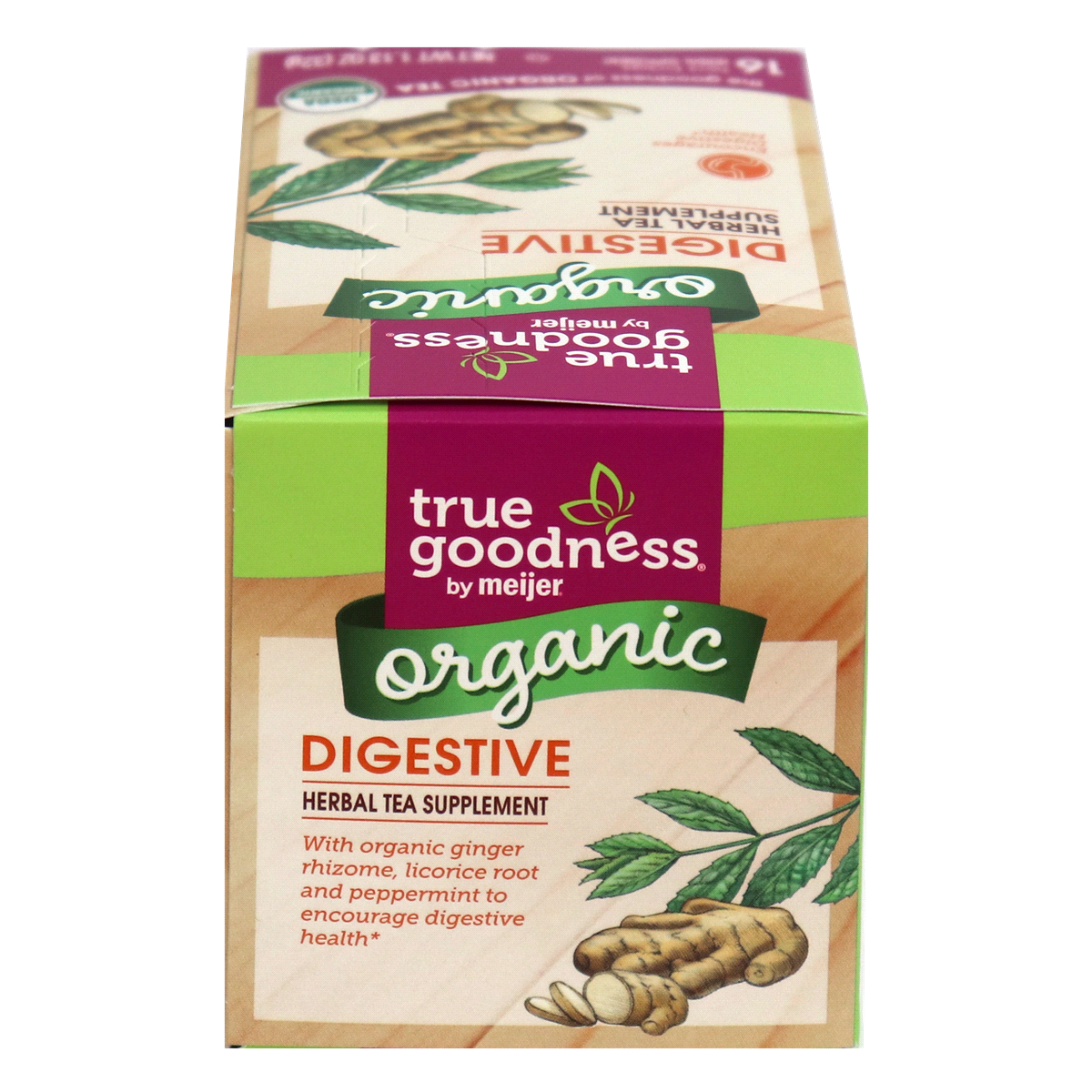 slide 4 of 5, True Goodness Organic Digestive Tea, 1.13 oz