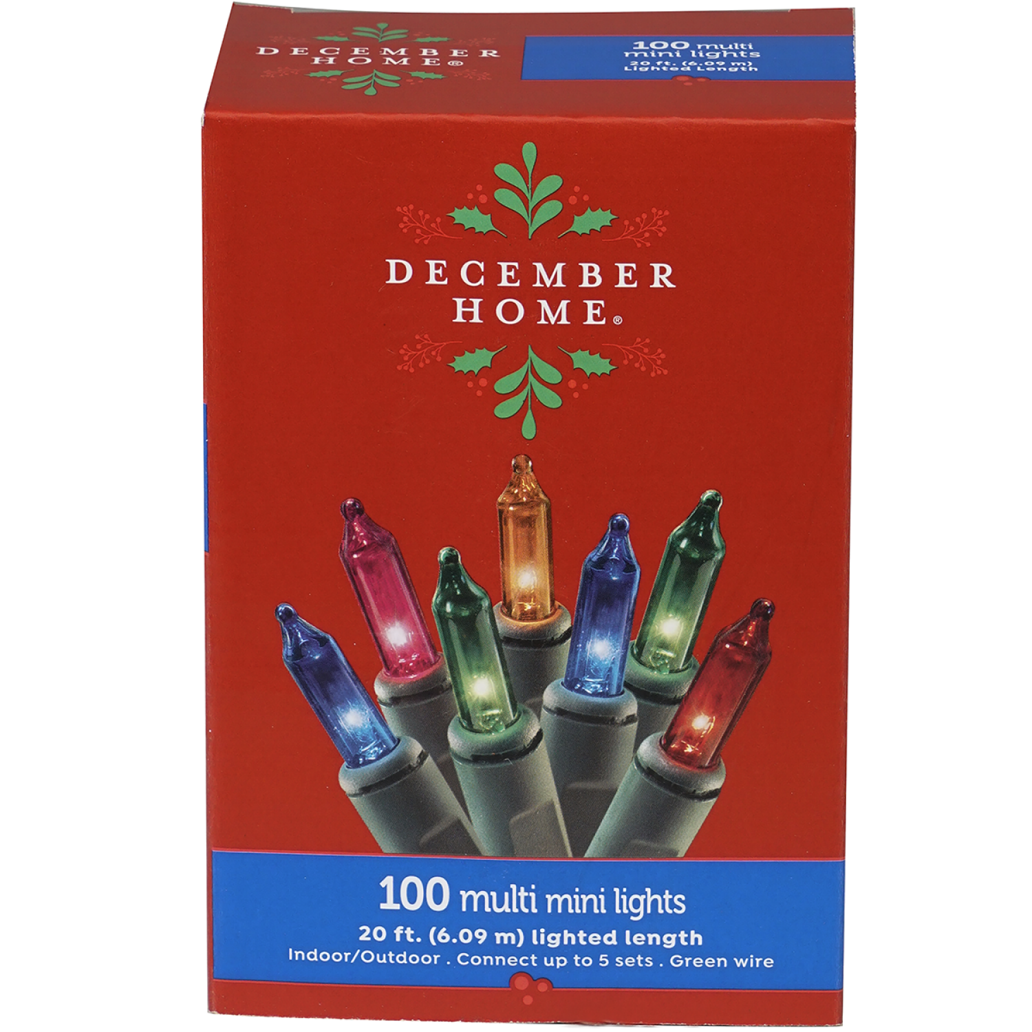 slide 1 of 2, Multi Mini Lights, 100 ct