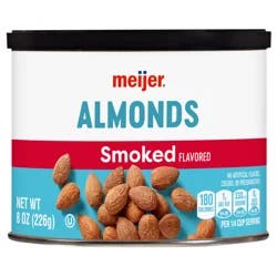 Meijer Smoked Whole Roasted Almonds, 8 Oz