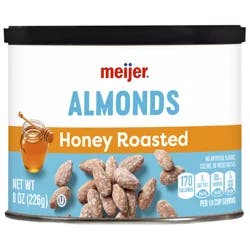 Meijer Honey Roasted Whole Almonds