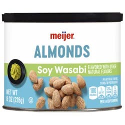 Meijer Wasabi & Soy Whole Almonds