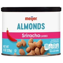 Meijer Sriracha Almonds, 8 Oz