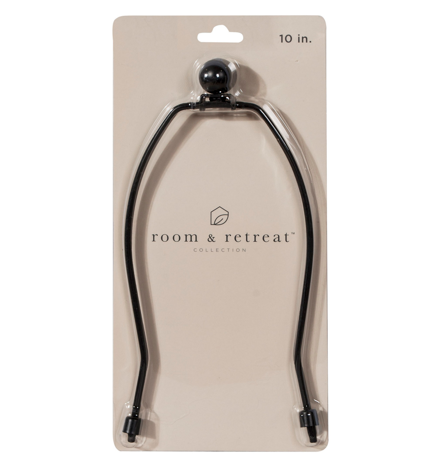 slide 1 of 5, Room & Retreat Home Replacement Bronze Harp with Finial, 10 in