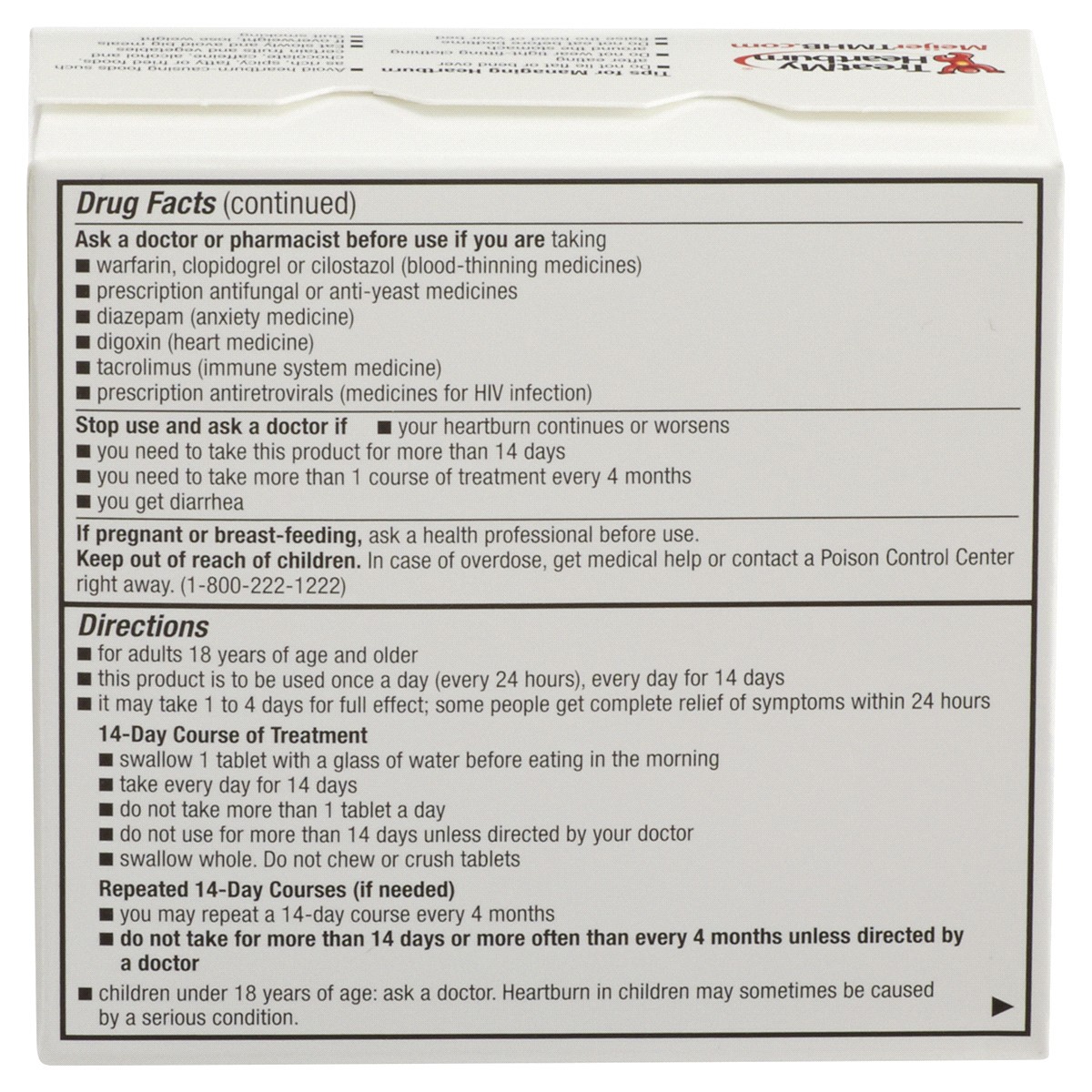 slide 2 of 6, Meijer Omeprazole Delayed Release Tablets, 20mg, 28 ct