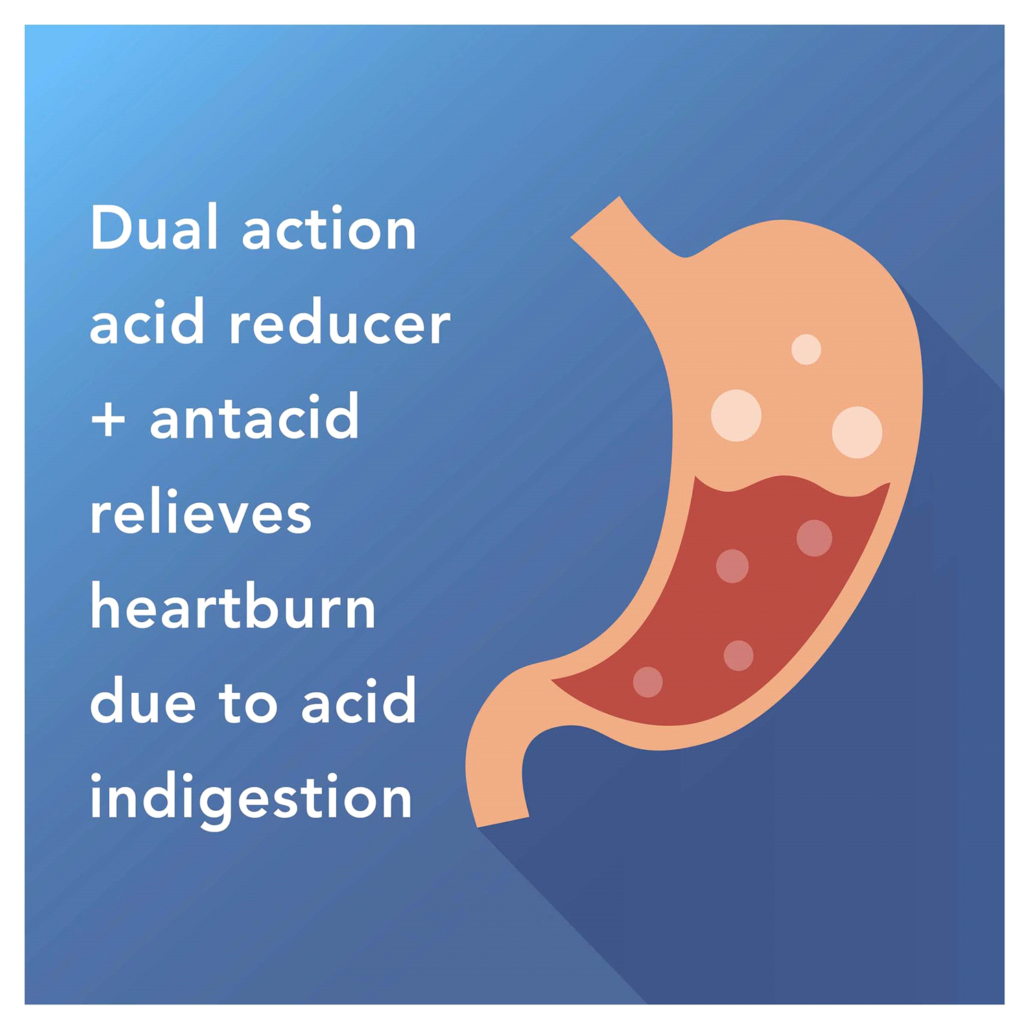 slide 3 of 5, Meijer Dual Action Complete Heartburn Relief Chewable Tablets, Berry, 50 ct