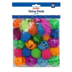 Meijer Catnip Cat Toy Value Pack, 24 Count