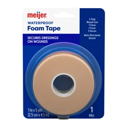 Meijer Elastic Foam Tape, 1 in. x 5 yds