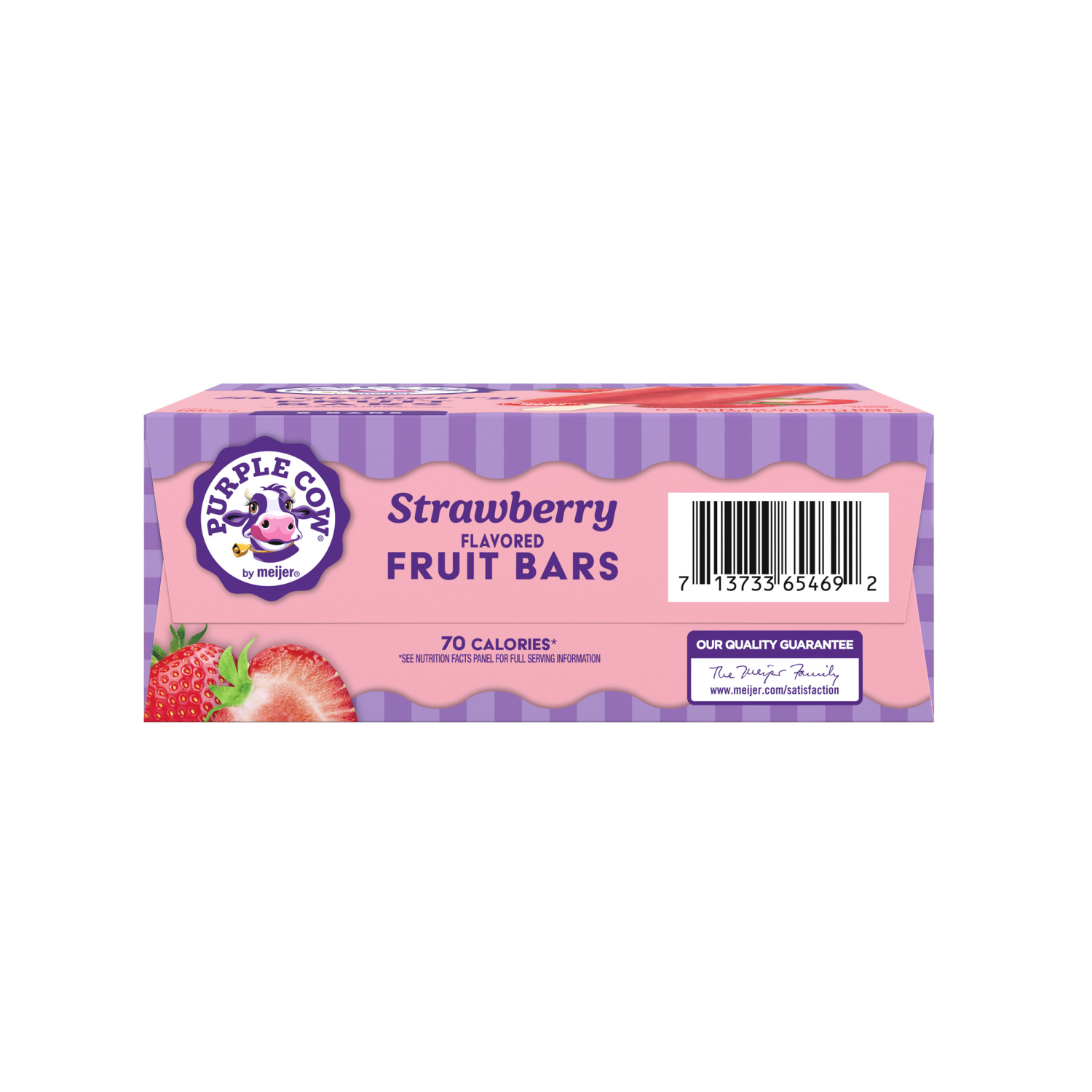 slide 3 of 6, Purple Cow Strawberry Fruit Bars, 6 ct