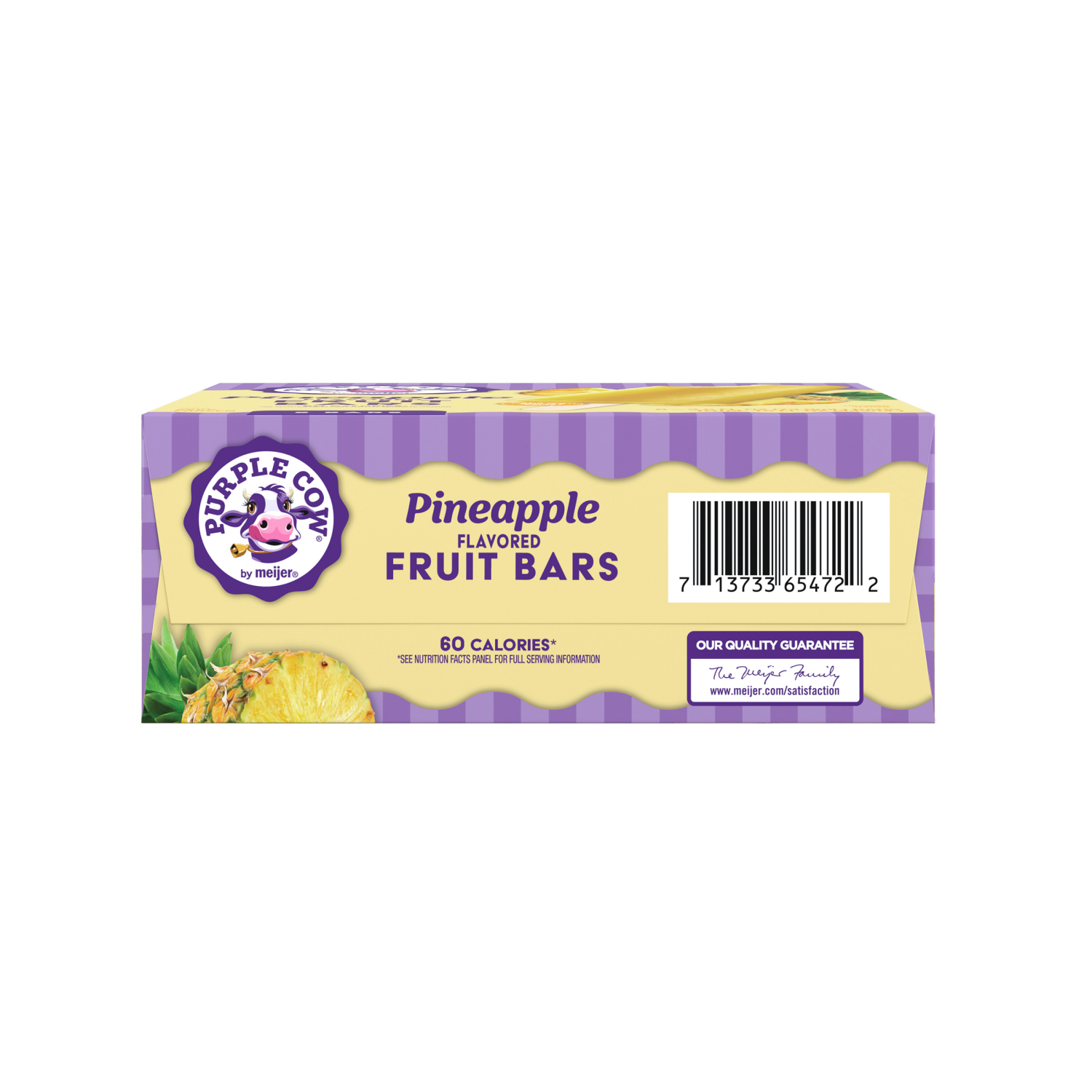 slide 3 of 6, Purple Cow Pineapple Fruit Bar, 6 pk, 6 ct