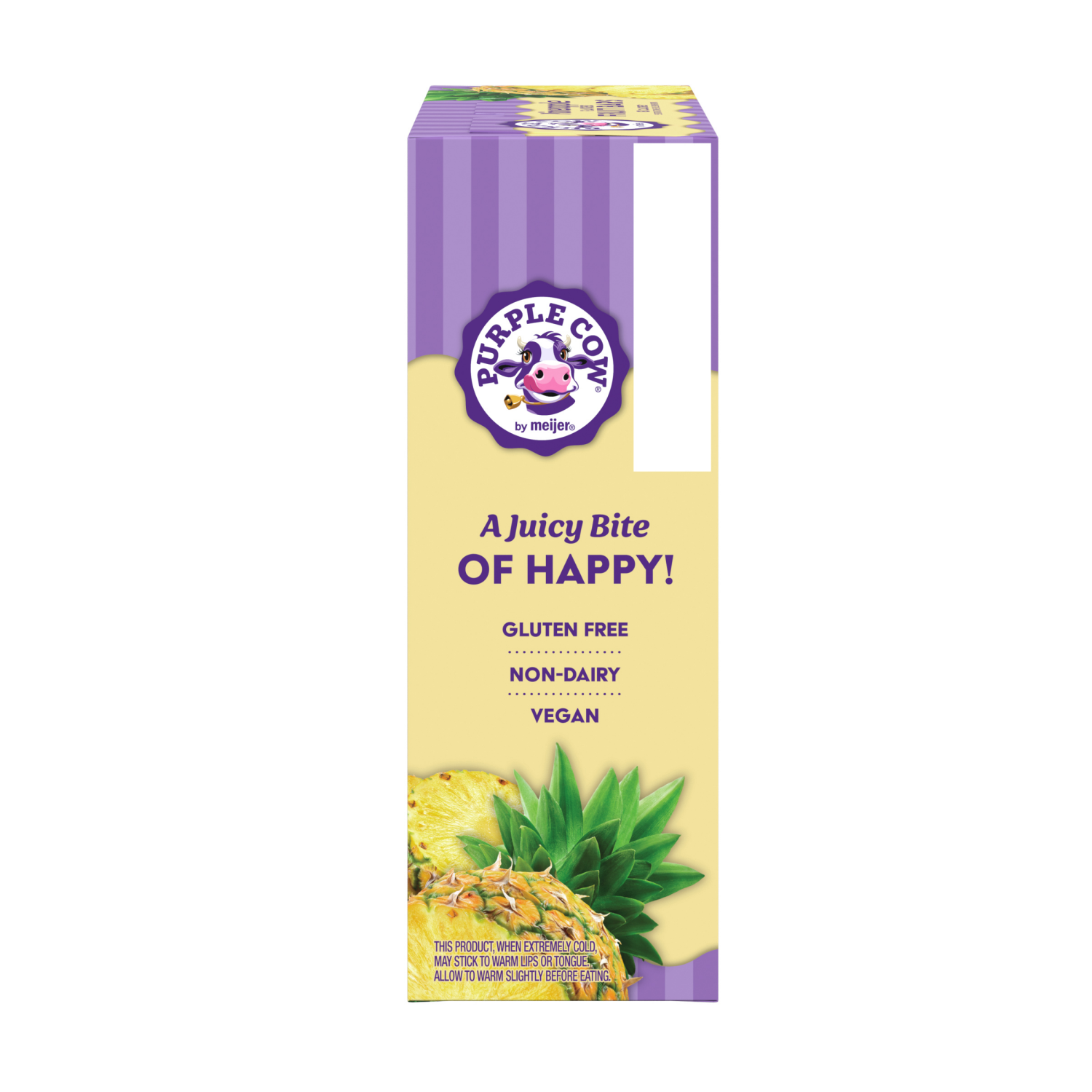 slide 4 of 6, Purple Cow Pineapple Fruit Bar, 6 pk, 6 ct