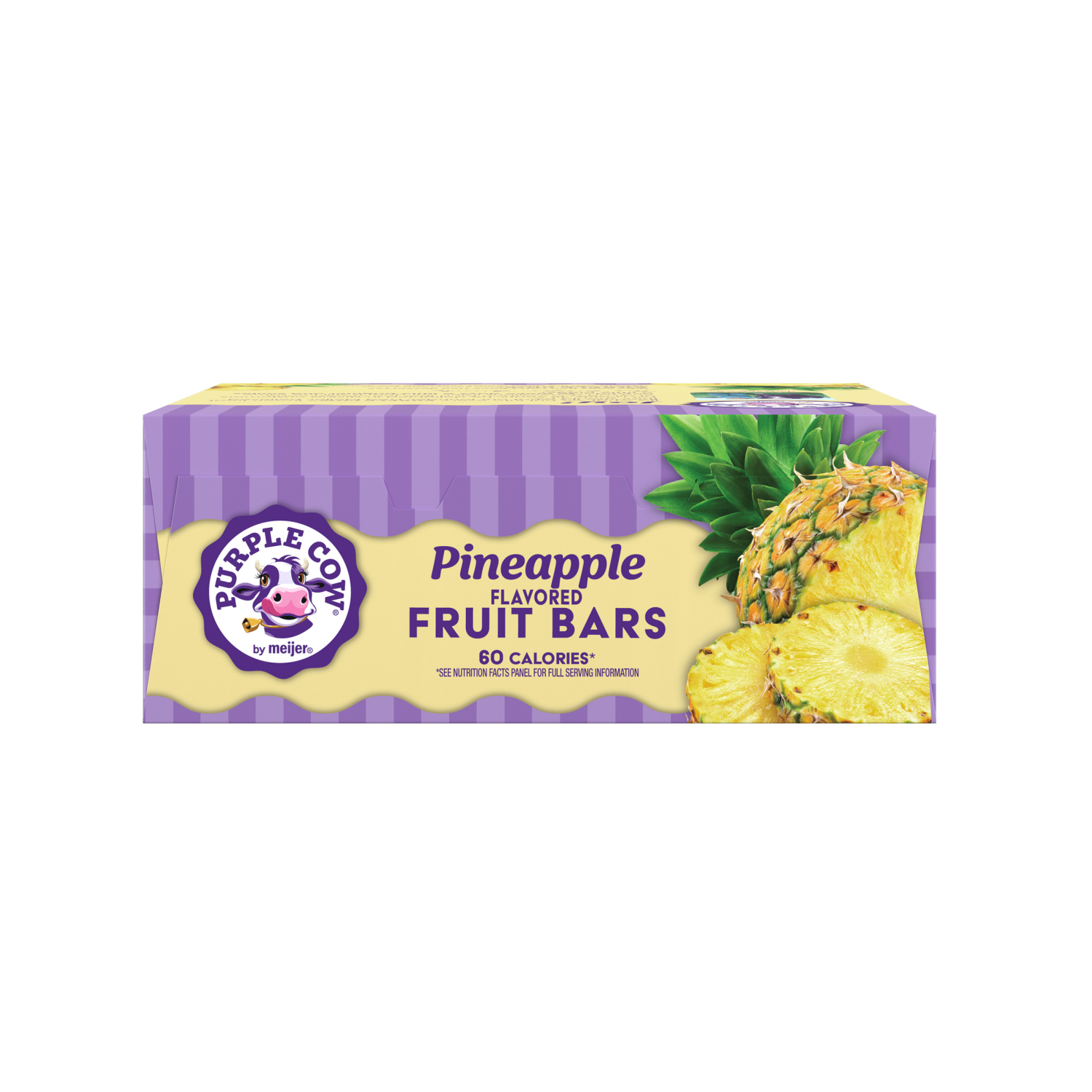 slide 6 of 6, Purple Cow Pineapple Fruit Bar, 6 pk, 6 ct