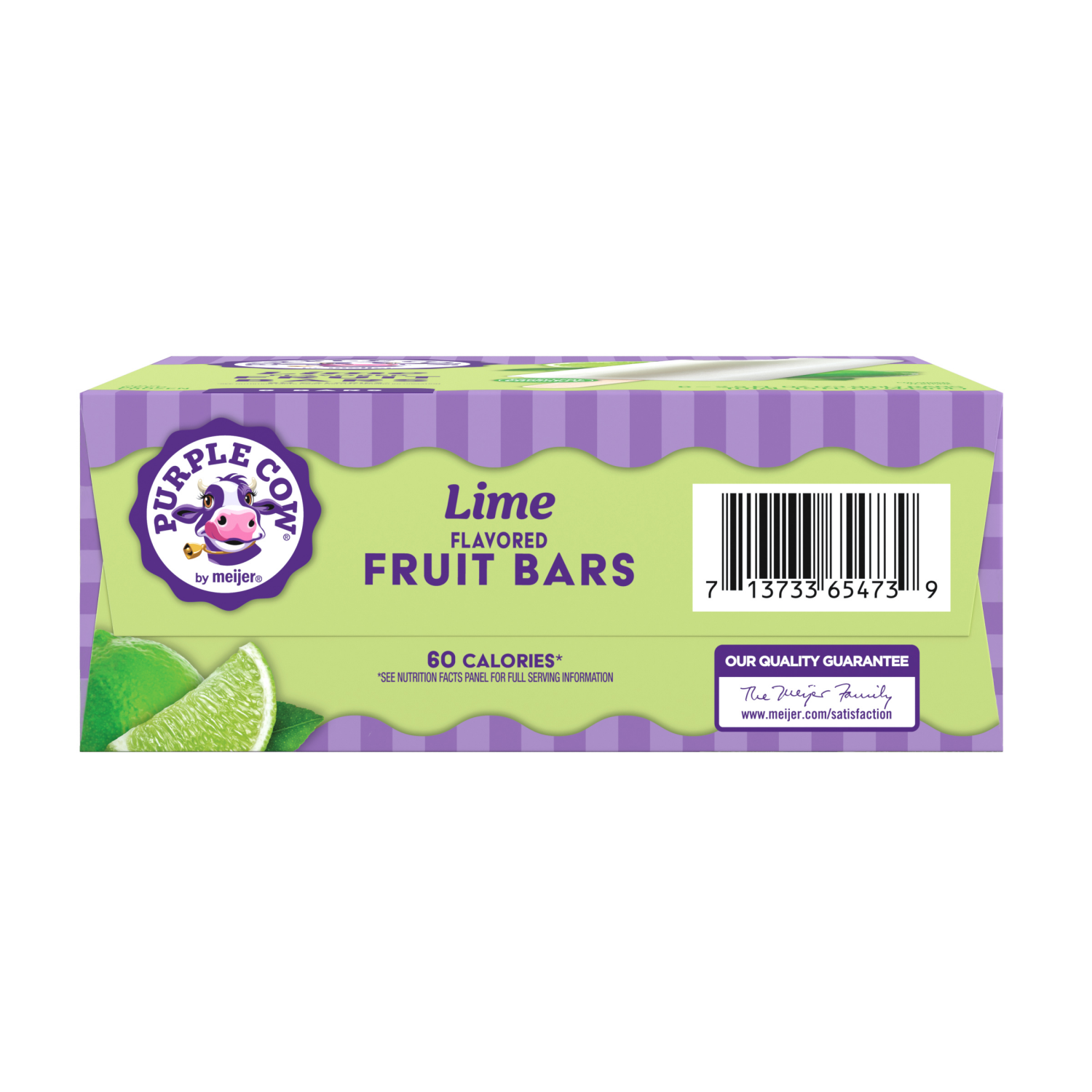 slide 3 of 6, Purple Cow Lime Fruit Bar, 6 ct