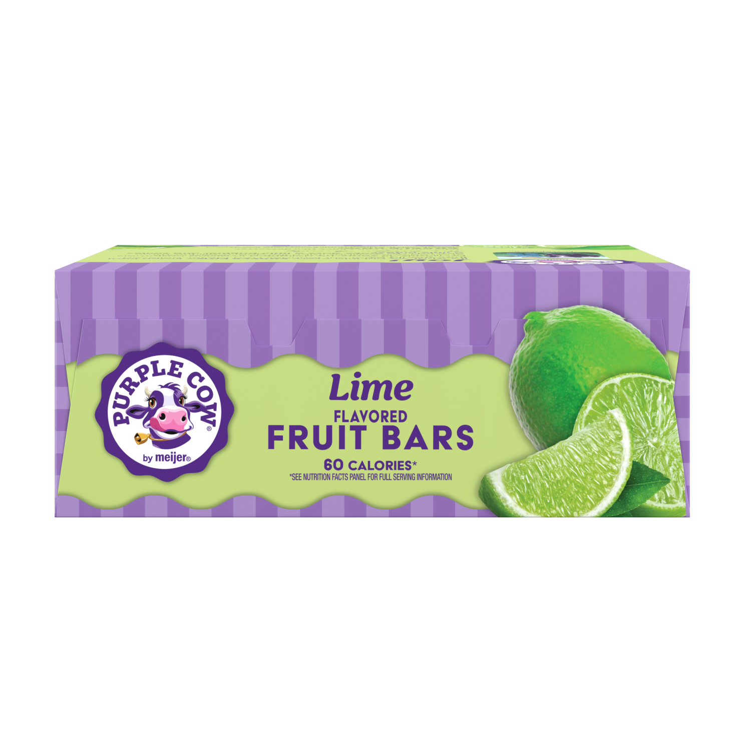 slide 6 of 6, Purple Cow Lime Fruit Bar, 6 ct