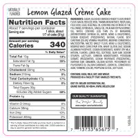 slide 15 of 17, Fresh from Meijer Lemon Creme Cake, 20 oz, 20 oz