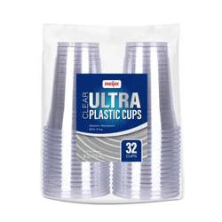 Meijer Plastic Cup Clear 16oz 32ct